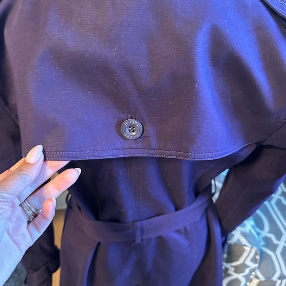 Hobbs London Saskia Purple Trench Coat Size US 6. Pre-owned. - Picture 5 of 14